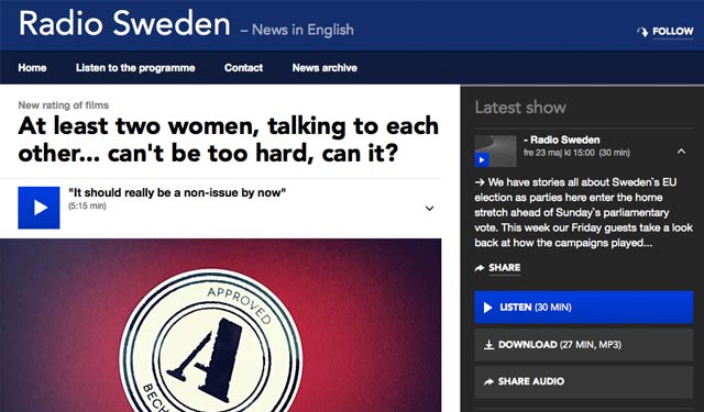 At least two women, talking to each other… can’t be too hard, can it?